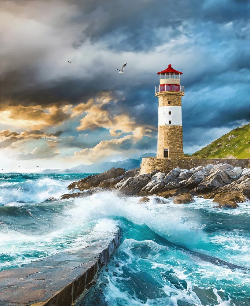 Coastal Gardians Lighthouses Your Choice Henry Glass