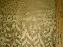 10 YDS 100% SILK VERVAIN TULLIUS GEOMETRIC DRAPERY UPHOLSTERY FABRIC FOR LESS