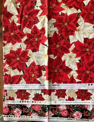 Robert Kaufman Holiday Flourish Festive Finery (3) 1 Yard Cuts Made In Japan RBM