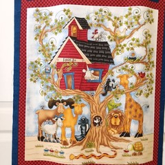 Henry Glass Whole Country Caboodle “Alphabet Zoo” Cotton Panel 43″ x 23″