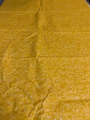Fabric Lot 3 Yds 44 W “Yellow Tonal Daisy Dot” Tutti Fruitti Poly Cotton