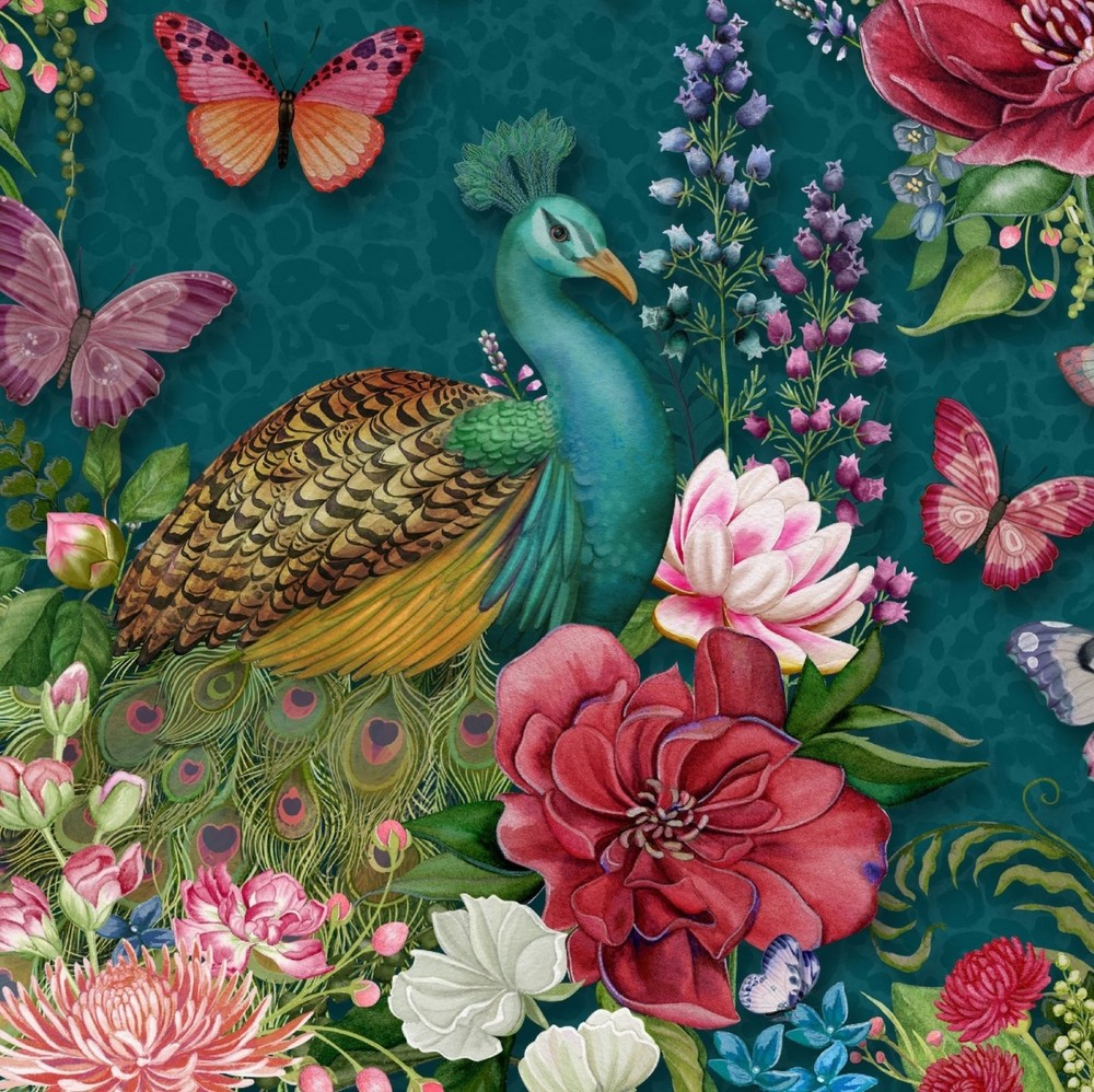 WILD GARDEN by Nicole Tamarin for White Owl Textiles – bty – item #003-919