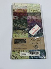 Tuscany TONGA TREATS by TIMELESS TREASURES 20PC Batiks Strips Jr. (2.5” X WOF)
