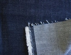 3/4 Yard Solid Dark Blue Demin Fabric 29″ X 60″