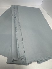 Powder Blue Solid Cotton Blend Stretch Light Denim Fabric 1 Yd + Apparel 55” W