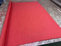 Maharam Knoll Textiles Delite Orange Upholstery Fabric 1.5 Yards 54″ Wide
