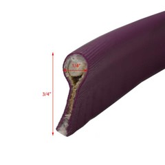 MasterCraft Boat Welting 693171 | Purple Rush 1/4 x 3/4 Inch (YD)