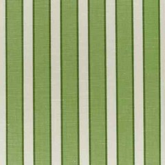 Brunschwig & Fils Woven Stripe Fabric- Rouen Stripe / Green 4.40 yds 8022117.33