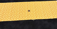Blank Quilting *Yellow *Tonal Petals * 100% Cotton Remnant* 8″ x 21″ * OOP 2009*