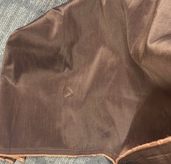 Rust Colored Fabric 3 1/2 yds. Synthetic Fibers