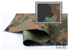 500D 1000D Nylon Germany Flecktarn Camo Fabric German Military Multitarn Cloth