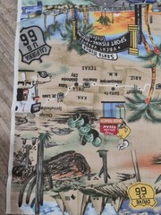 Robert Kaufman Fabric Screen Print #3695 1.3 YDs (42.5 IN) x 43″ Hwy 66 Cotton