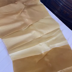 SILK YELLOW & MUSTARD FABRIC 10 Yards x 22 Inches Wide or 360 Inches x 22 Wide