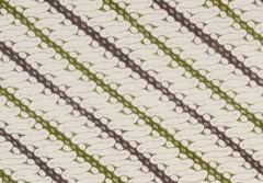 SCHUMACHER CURTAIN FABRIC DESIGN Ronnie 6.4 METRES 100% LINEN GREEN RITA KONIG