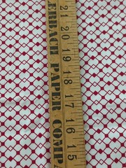 3 Yds Lot Marcus Cotton Quilt Fabrics Faye Burgos Gallery in the Red and Blue