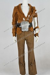 Costume Fits Star Trek The Wrath Of Khan Cosplay Khan Jacket Suit Suede Outfit