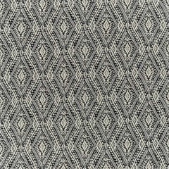 Harlequin Tribal Diamond Embroidery Like Fabric- Turaco / Onyx 2 yds HMIF133064