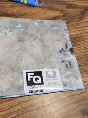 Fabric Remnant Lot Car Vehicles Letter Teacher Numbers Grey Stone Blue