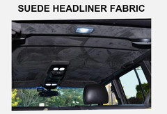 Black Car Ceiling Fabric Repair Kit Headliner Material with Foam Backing 32Sqft