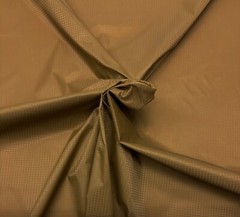 COYOTE BROWN FR 1.5 OZ NYLON RIPSTOP PARACHUTE CRAFT FABRIC BY 1/2 YARD 62″W
