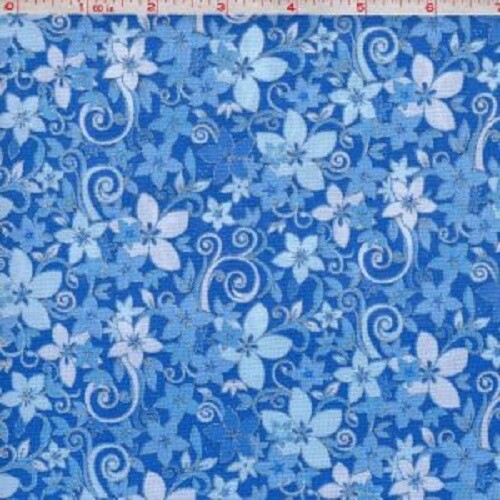 MAYFAIR BLUE SMALL TONAL by FABRI QUILT BTY