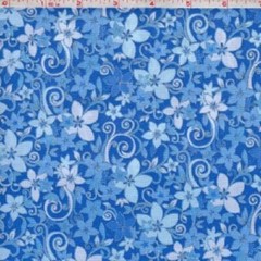MAYFAIR BLUE SMALL TONAL by FABRI QUILT BTY