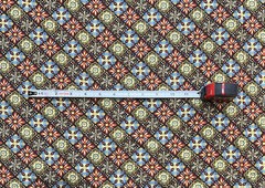 CONCORD American Folk Art Museum Fabric “George & Martha” 43”W x 2 Yds