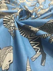25 Yard Indian Cotton Handmade Print Fabric Sanganeri Hand Block Printed Fabric
