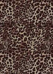 55” Wide By Yard Africa Leopard Fabric Soft Dress Abaya Material Viscose Rayon