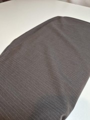 Kiton Super 180 Wool Suiting Fabric Brown Pinstripe 10 Yards England Tailoring