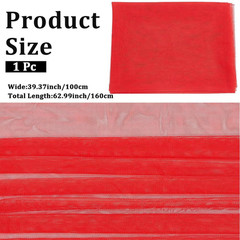 63 Inch Red Tulle Fabric Polyester Mesh Netting by The Yard Breathable Mosquito