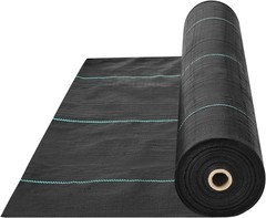 6 x 300 ft Heavy-Duty PP Landscape Fabric for Driveway and Garden, Black