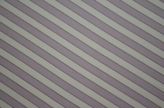 20+ YDS AVAIL / P. KAUFMANN/ LILAC and WHITE STRIPE / MED WEIGHT / 100% COTTON /