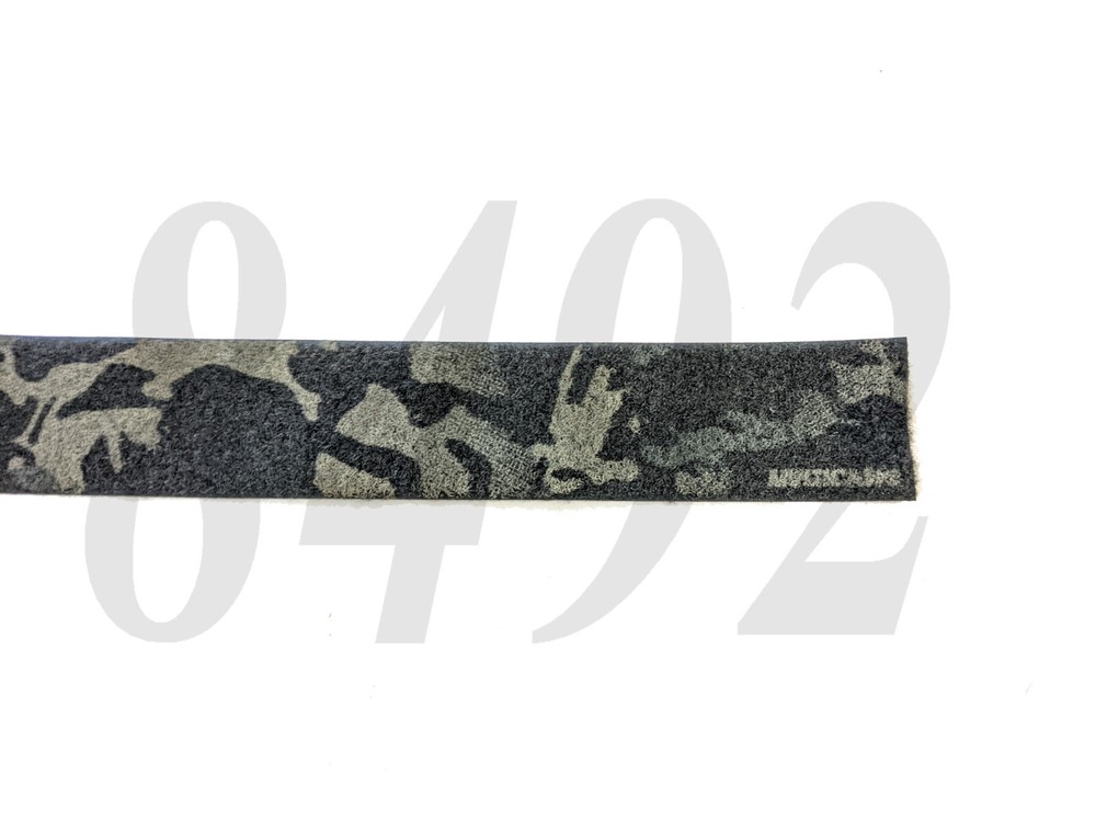 Ocean State Multicam Black Velcro brand Loops, 2″/50mm, US Made Mil-Spec