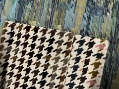 Kravet Couture Discontinued Sample In Peacock 35” X 24”