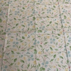 Floral Cotton Fabric Fat Quarter 18”x21” New