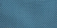 Fabric 100% Cotton YARDAGE DARK POWDER BLUE PINDOT – Dots are White