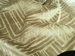 Zinc Textiles Sataria in Ochre Z620/07 Geometric Tone on Tone 3 Yds Luxurious