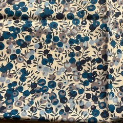 Liberty Of London Tana Lawn 13 oz Blue Lot Large Pieces 3+ Yards