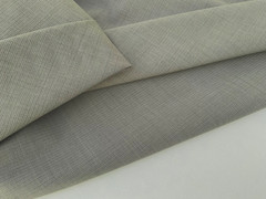 PURE WOOL EARTHY GREY PIN-STRIPE LUXURY TAILORING MADE IN ITALY FOR KITON E121