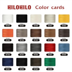 HILOHILO Extra Strong Bonded Nylon Thread #69 Tex70 – Tkt40, Black