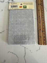Making Memories Sticky Double Sided Adhesive Squares Black Scrapbooking Crafts