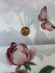3 yds Classic Rose COUNTRY INN Stevens Fabric, match bedding Home Décor Drapery