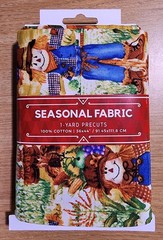 David Textiles Fall Scarecrow Fabric – 1 Yard Cut (36″x44″) 100% Cotton