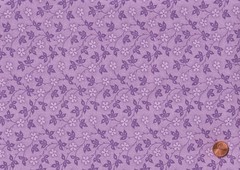 Purple JELLY ROLL: 20) 2 1/2″ x 44″ Strips, 100% Quilting Cotton Fabric