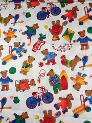Hoffman International Fabrics Bear Necessities 32″ x 44″ 100% Cotton
