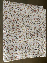 Smithsonian Peplum fabric 3 yards Floral Gold Ivory Rust Shumacher Print Cut