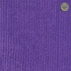 Terry Chenille Purple 57″ Wide Cotton Fabric by the Yard A710.02