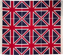 UK England British Country Flag Patriotic Printed Cotton Fabric By the Meter