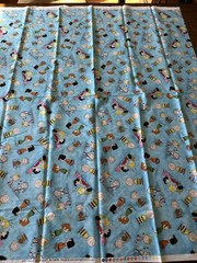 Snoopy Peanuts Comics Characters Fabric Print: 18 1/4 x 42 1/2